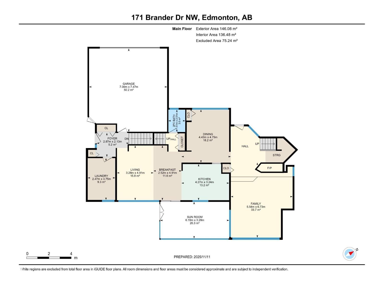 171 BRANDER DR NW, Edmonton