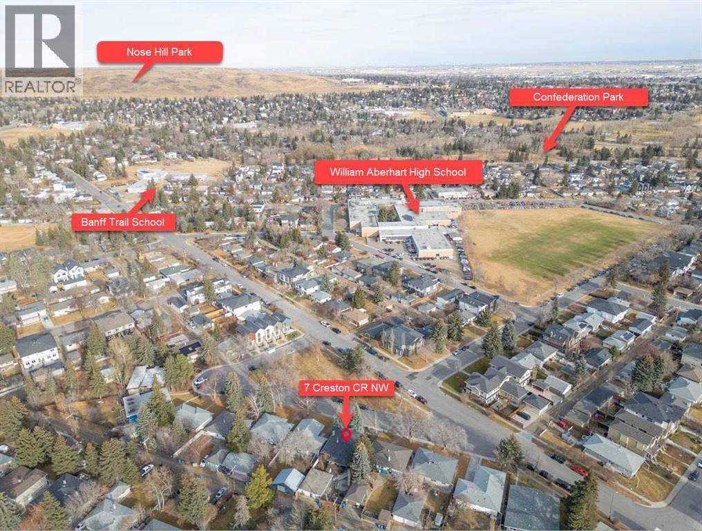 Single Family House Bungalow for Sale in  Creston Crescent NW Banff Trail Calgary 