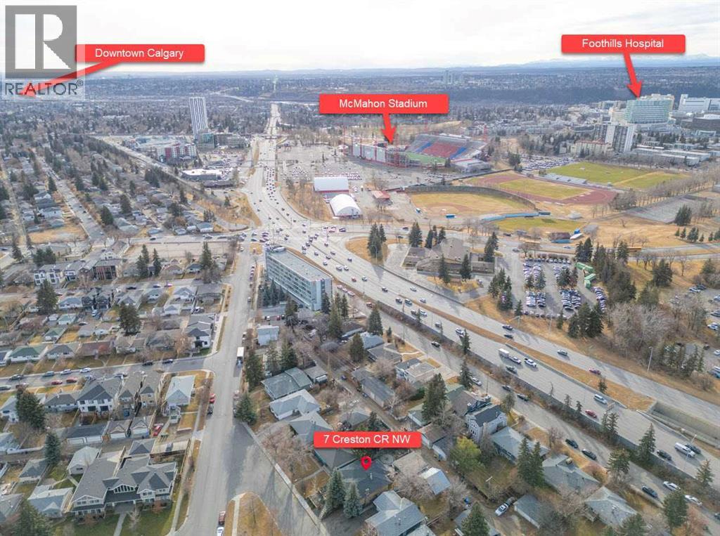 Single Family House Bungalow for Sale in  Creston Crescent NW Banff Trail Calgary 