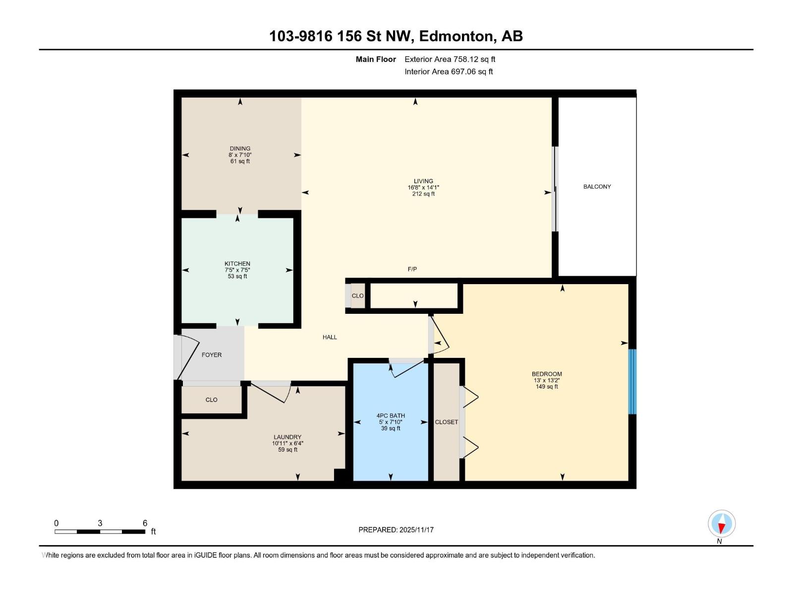 #103 9816 156 ST NW, Edmonton