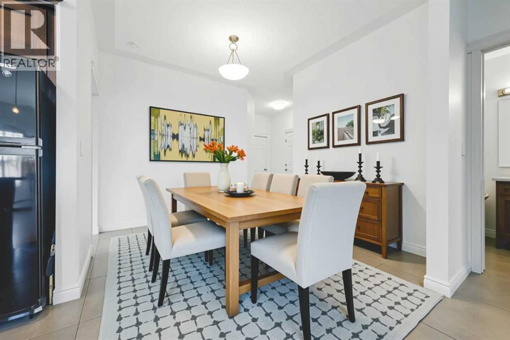 Virtual Staged Dinning Space