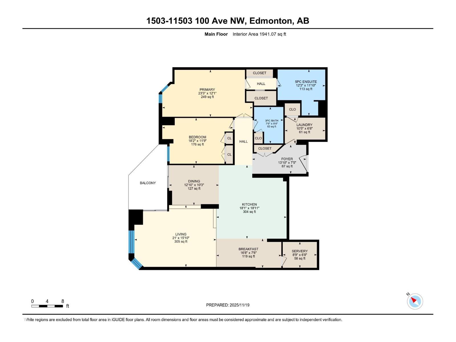 #1503 11503 100 AV NW, Edmonton