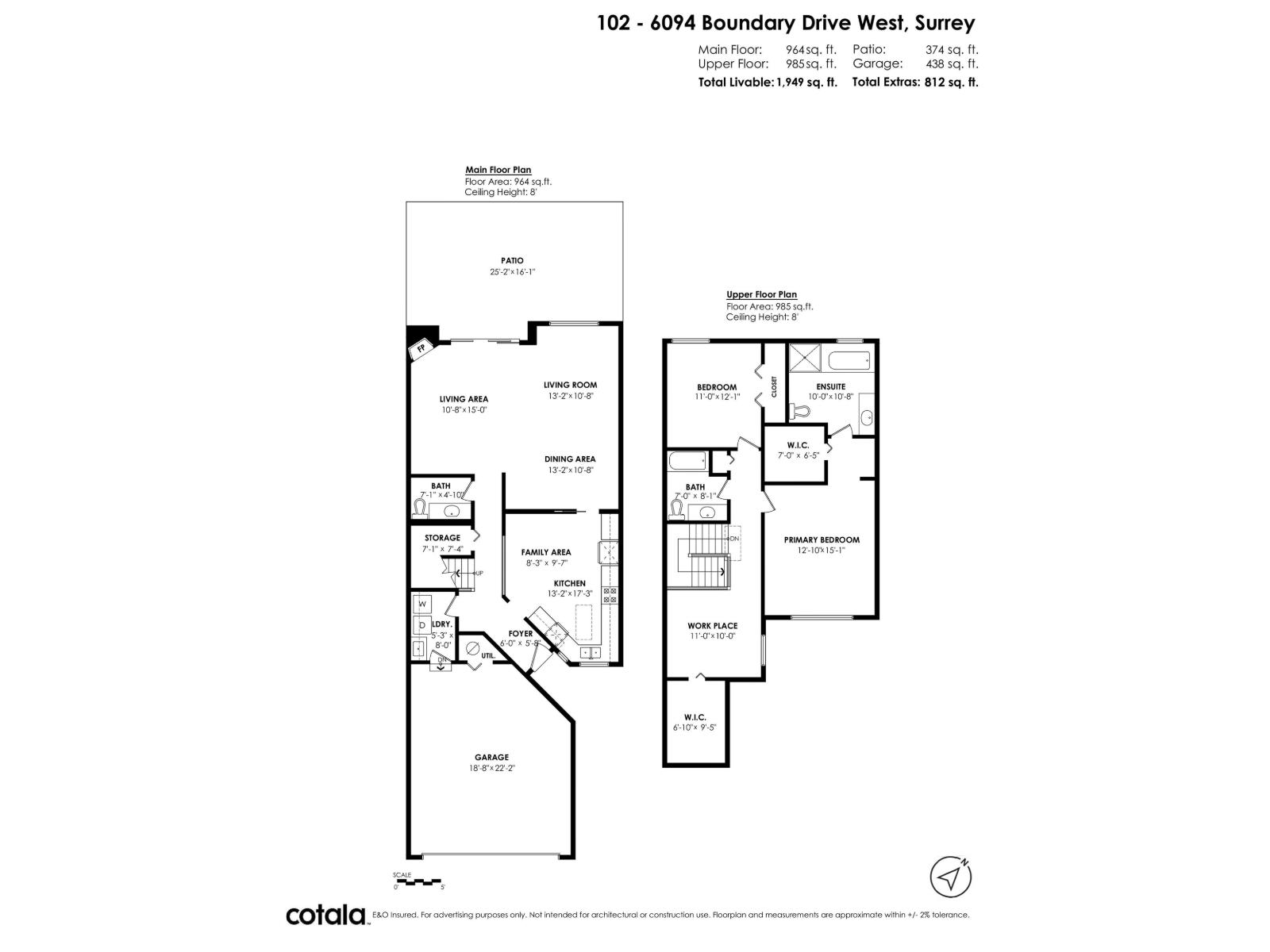 102 6094 W BOUNDARY DRIVE, Surrey