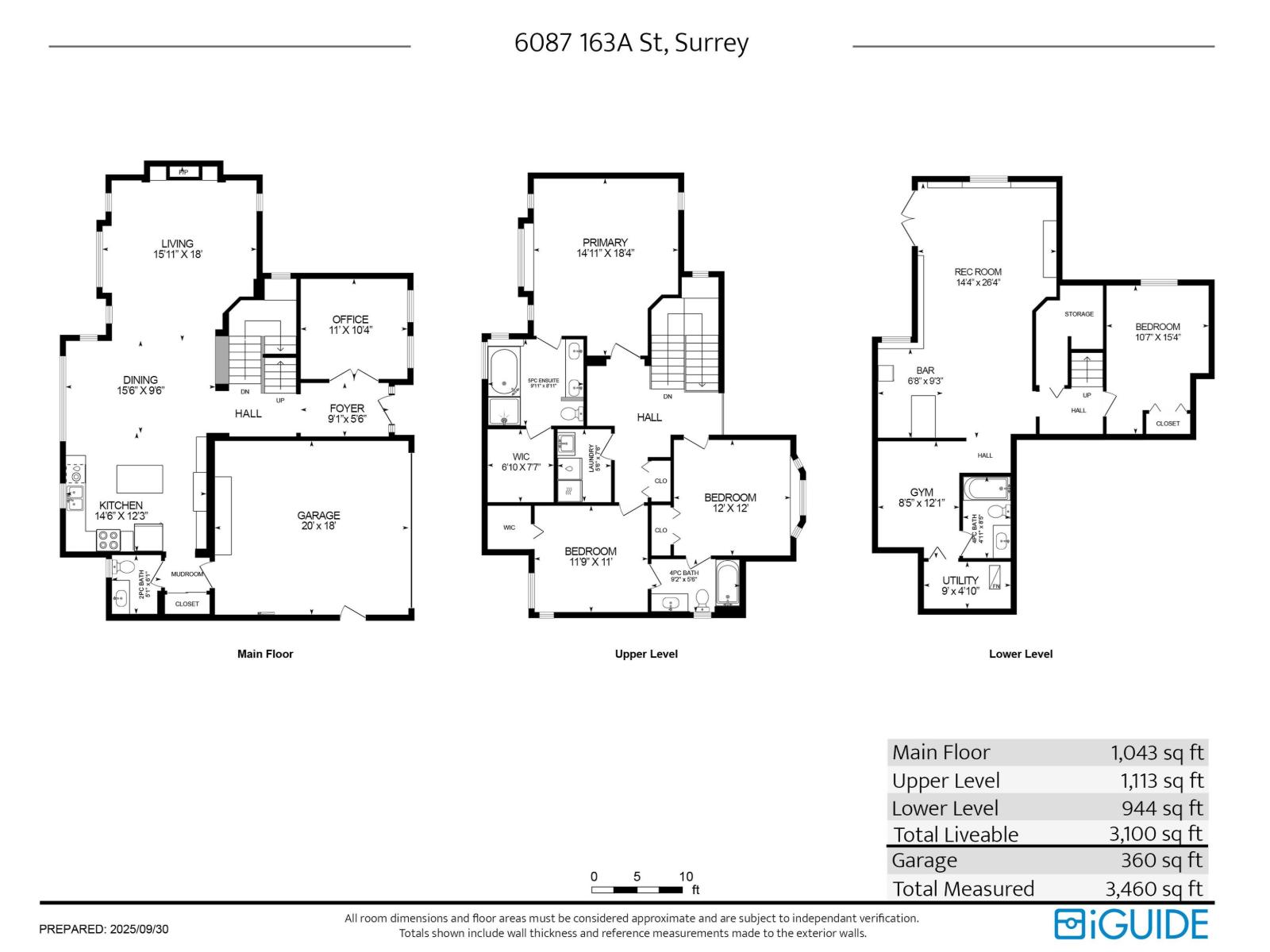 6087 163A STREET, Surrey