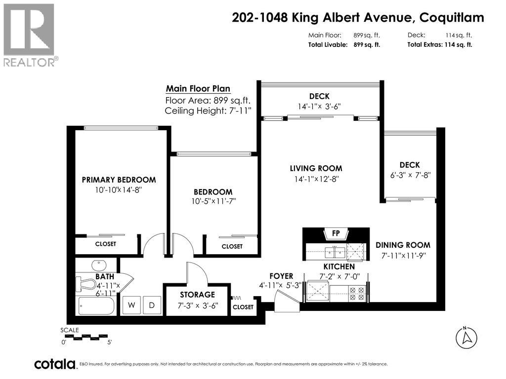 202 1048 KING ALBERT AVENUE, Coquitlam
