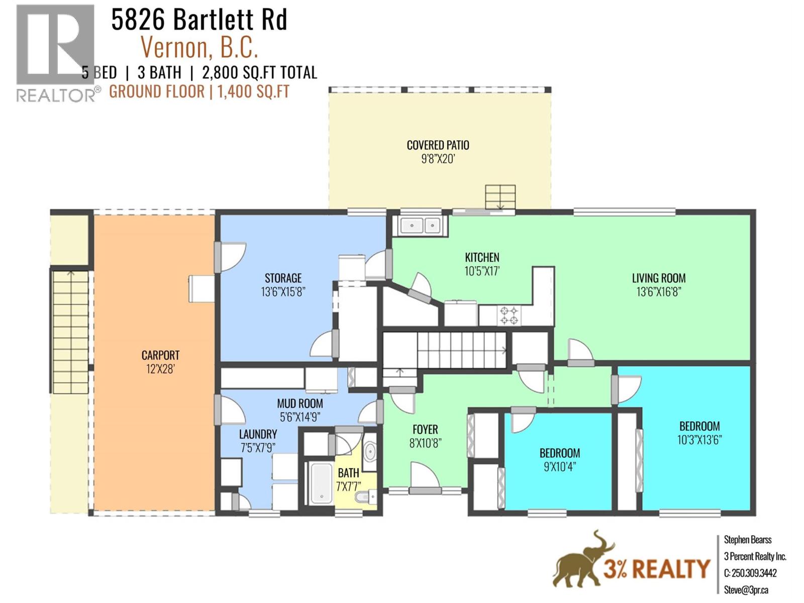  5826 Bartlett Road, Vernon