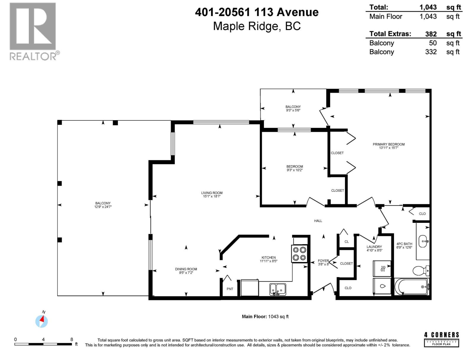 401 20561 113 AVENUE, Maple Ridge