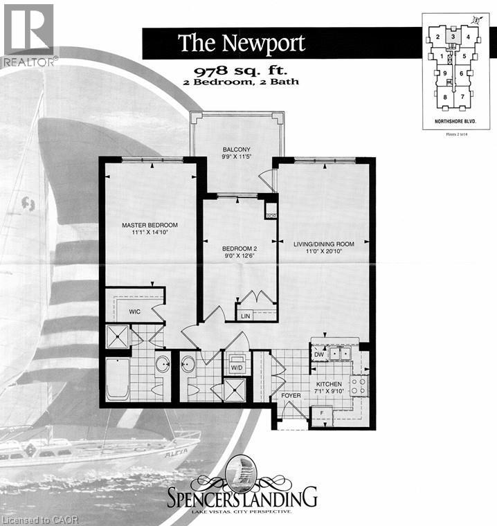 442 MAPLE Avenue Unit# 703 - Photo 2 of 9, Burlington, Ontario