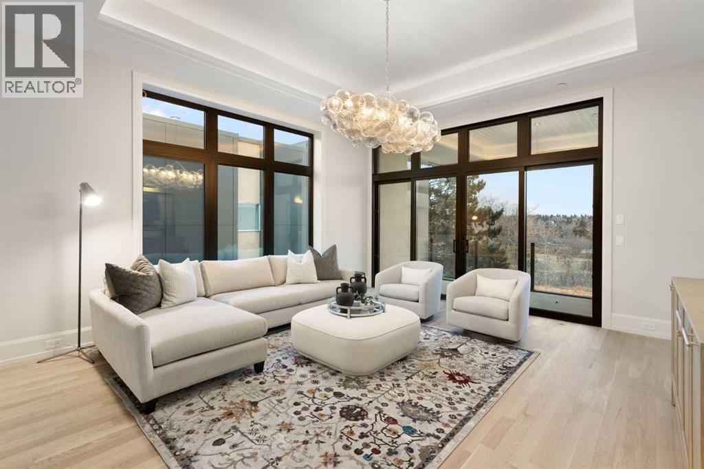 Triple paned Floor-to-Ceiling Windows