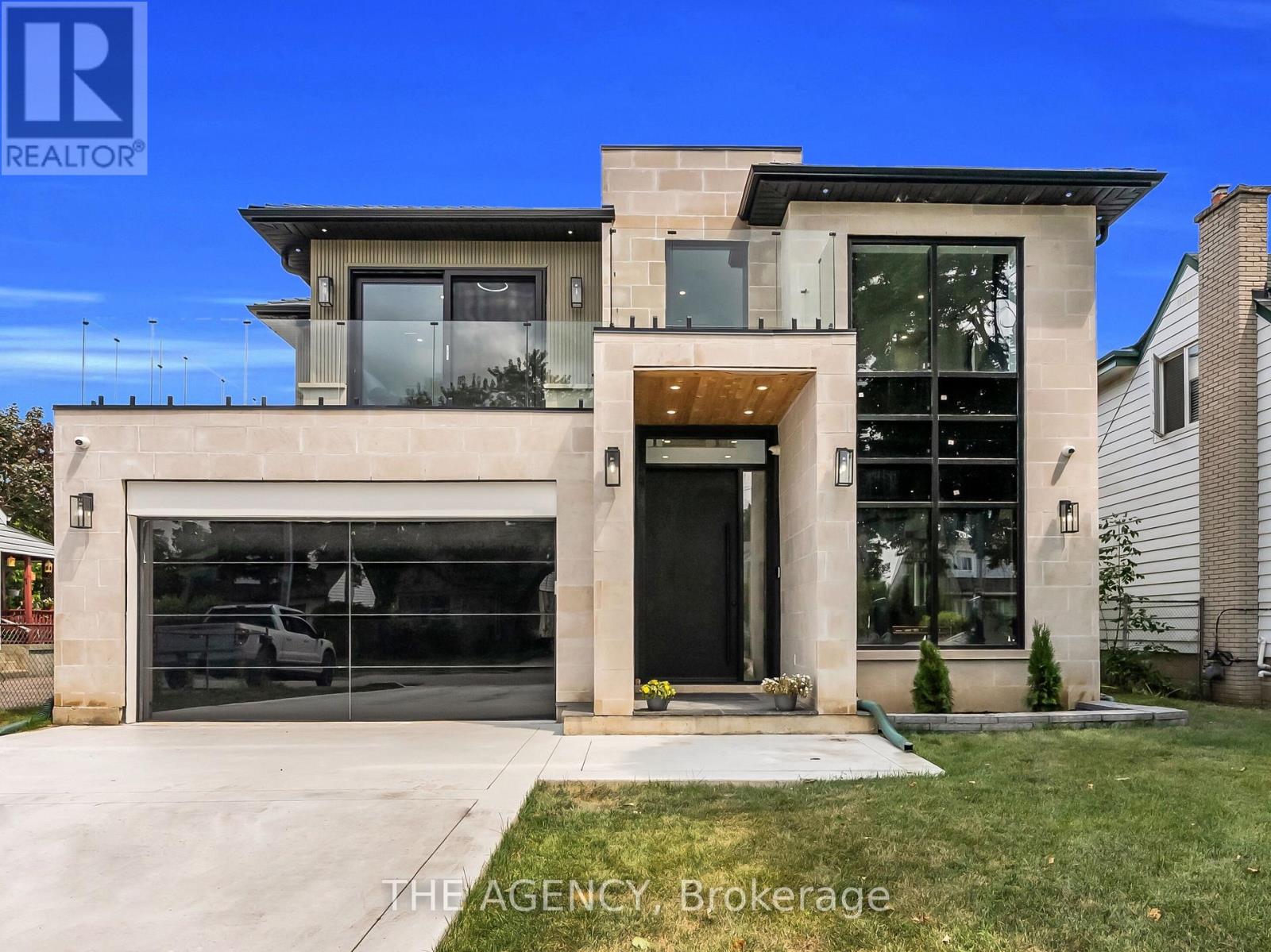 Front Elevation. Natural Indiana Limestone