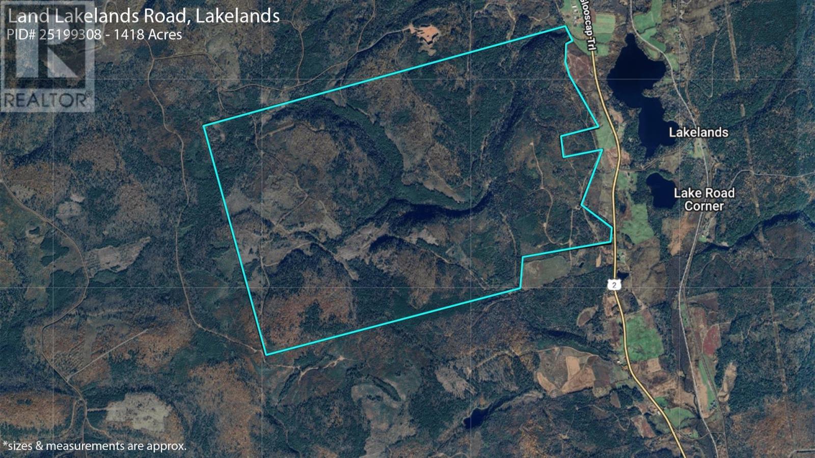 Property 2 of 2 of Lot Lakelands Road