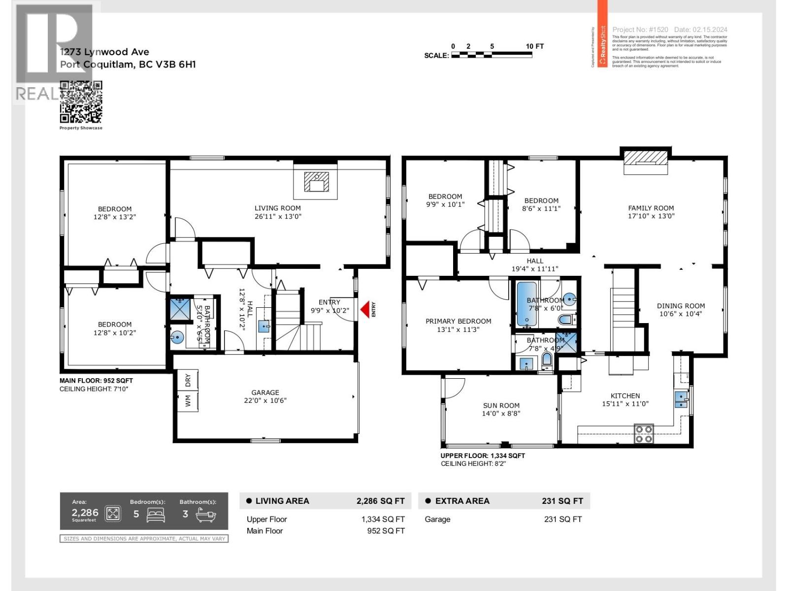 1273 LYNWOOD AVENUE, Port Coquitlam