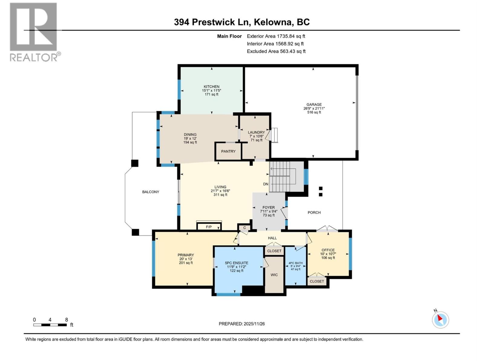 394 Prestwick Lane, Kelowna