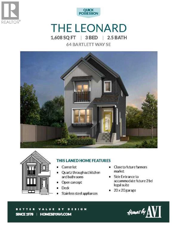 Single Family House for Sale in  Bartlett Way SE Rangeview Calgary 