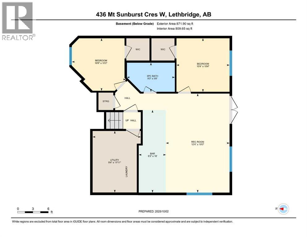 Single Family House Bi-level for Sale in  Mt Sunburst Crescent W Sunridge Lethbridge 
