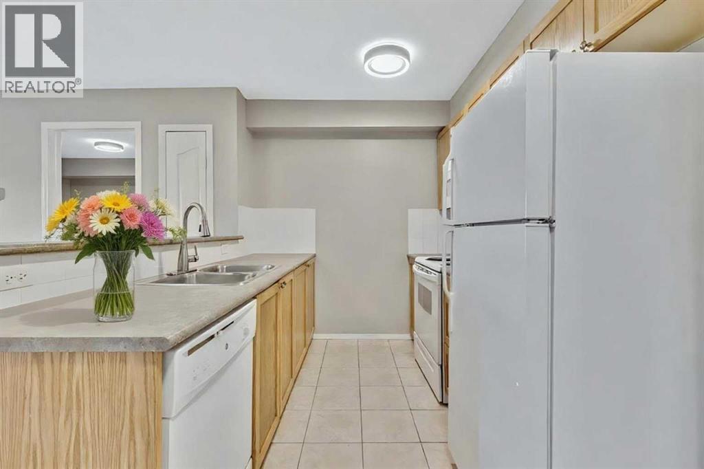 virtually staged kitchen