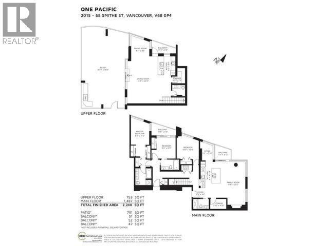 PH2015 68 SMITHE STREET, Vancouver