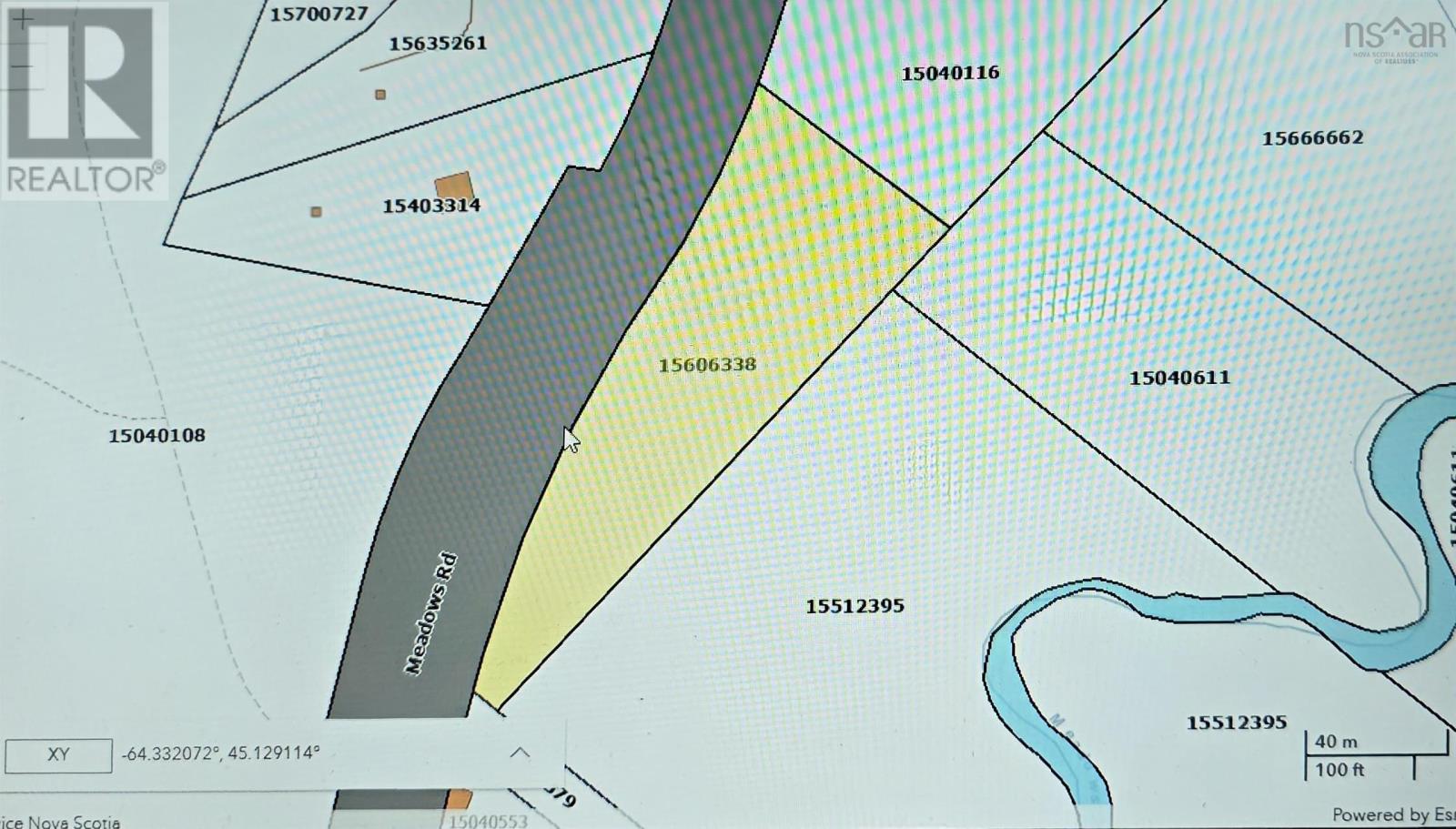 Property 2 of 2 of No # Meadows Road