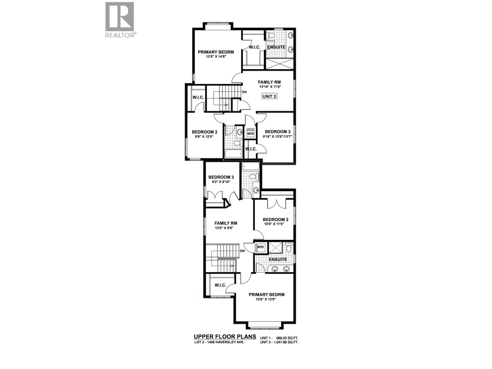 1 1408 HAVERSLEY AVENUE, Coquitlam