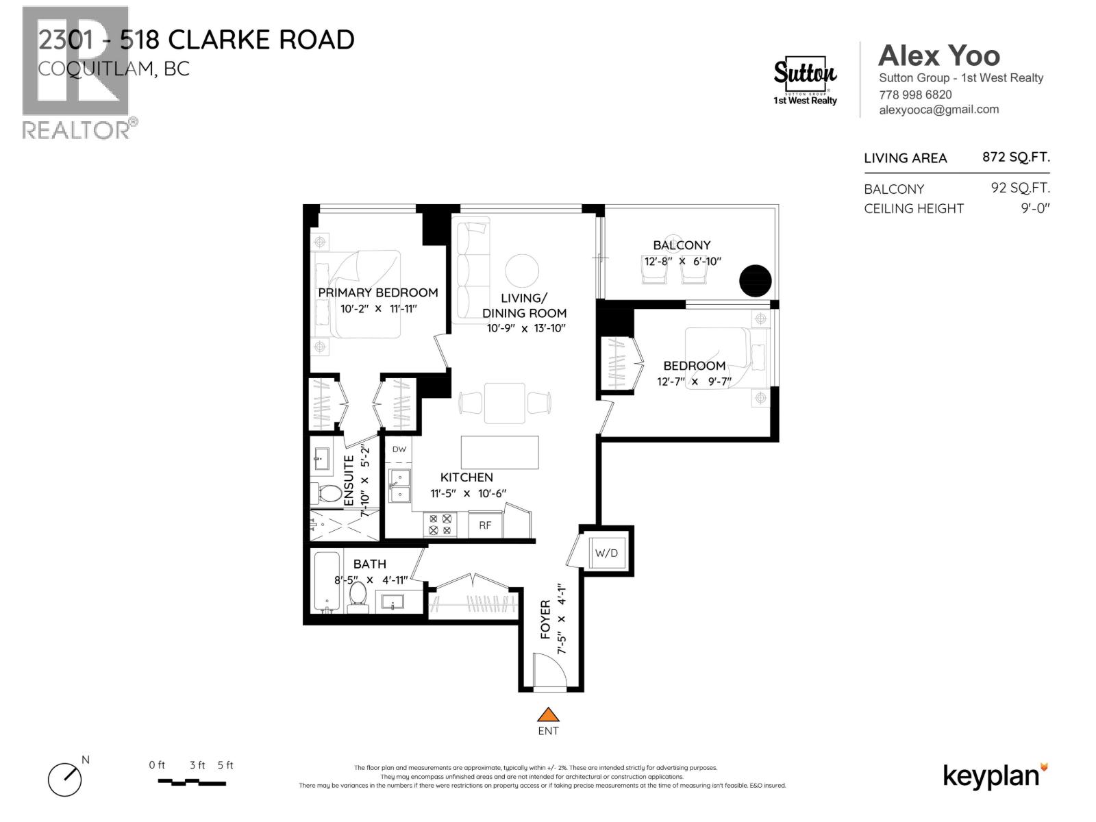 2301 518 CLARKE ROAD, Coquitlam