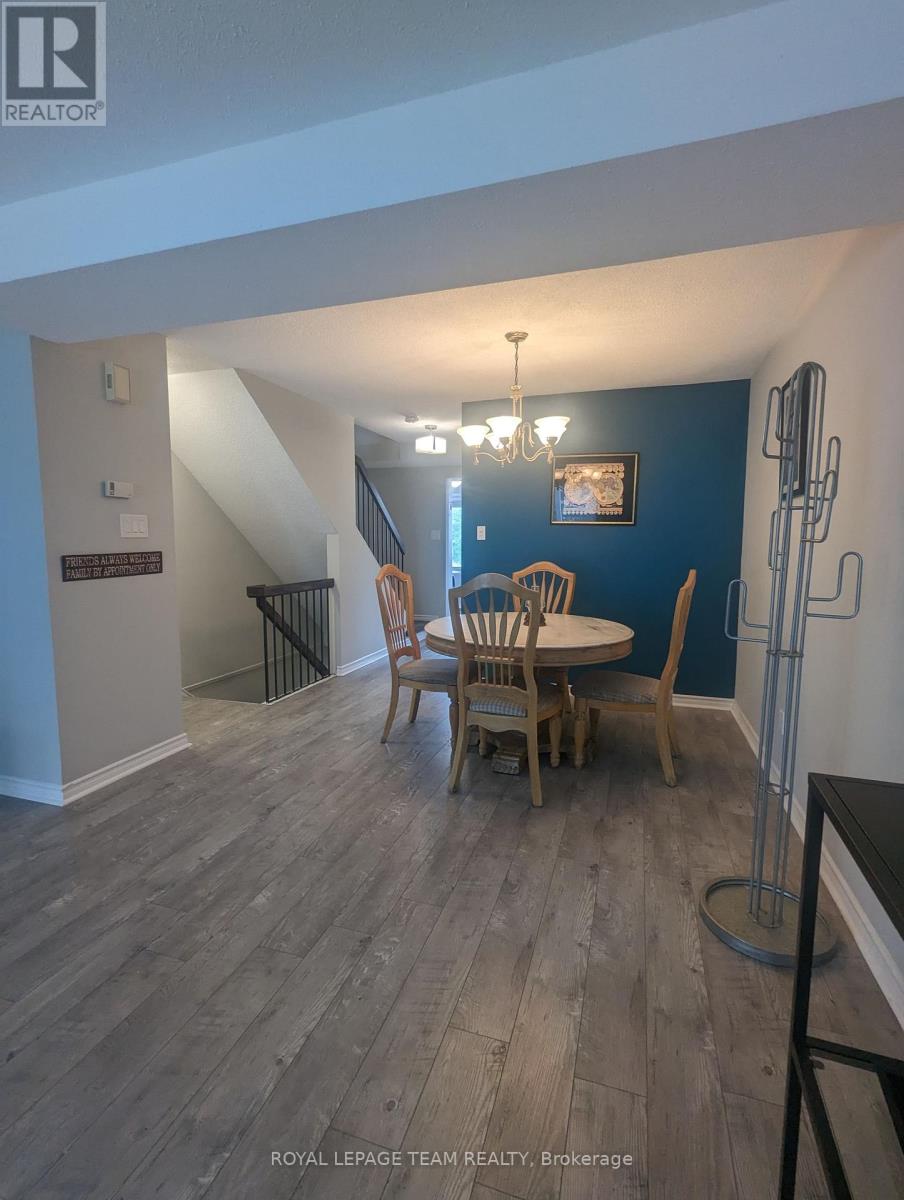 Dining room from stair entry