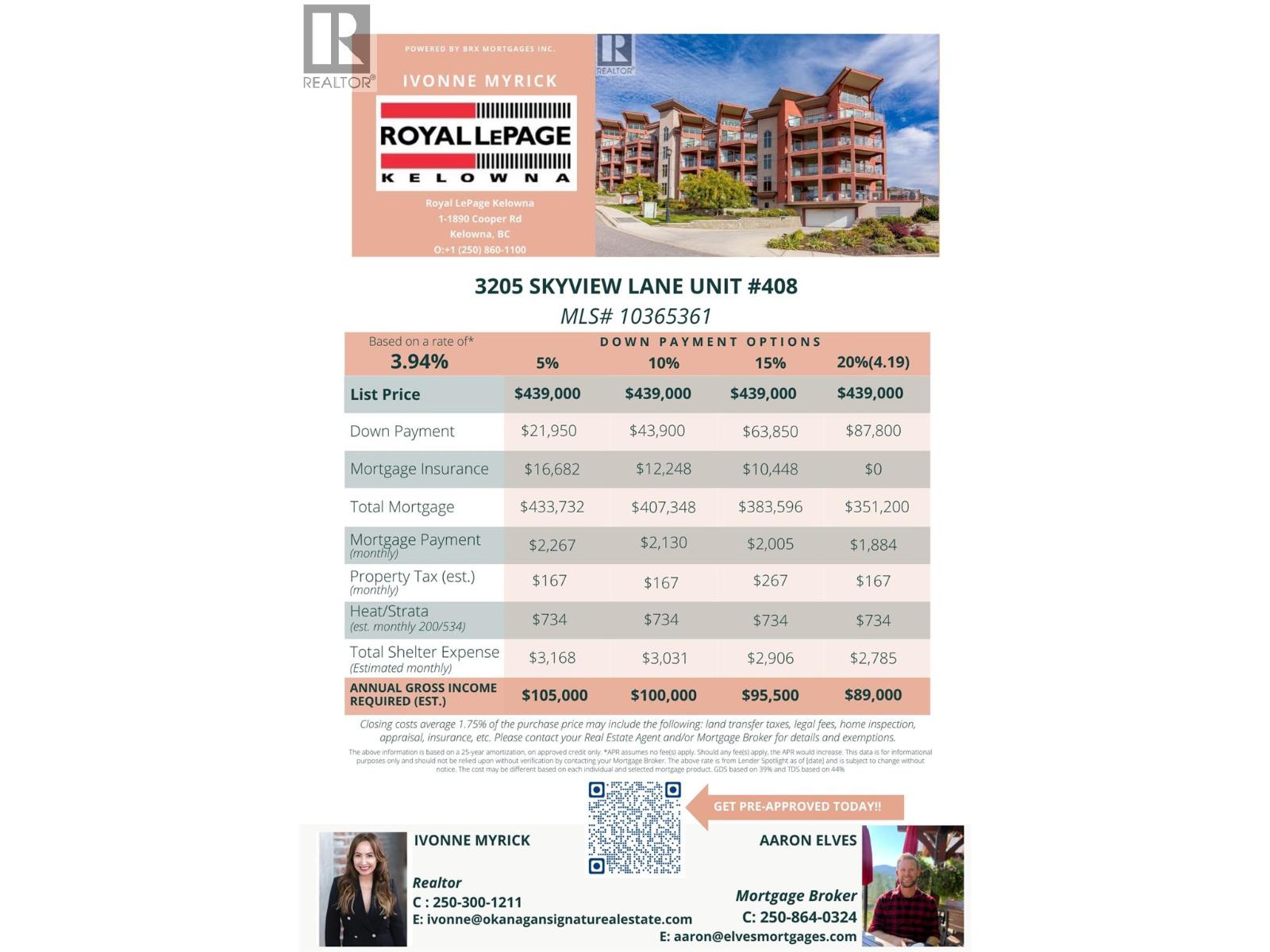 408 3205 Skyview Lane, West Kelowna