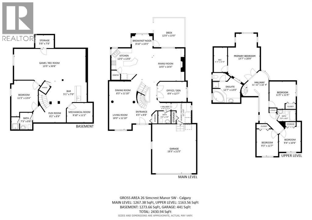 Single Family House for Sale in  Simcrest Manor SW Signal Hill Calgary 