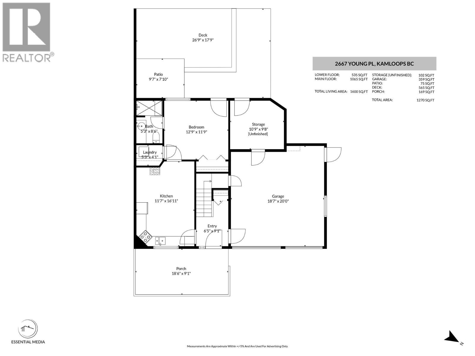 2667 YOUNG Place, Kamloops