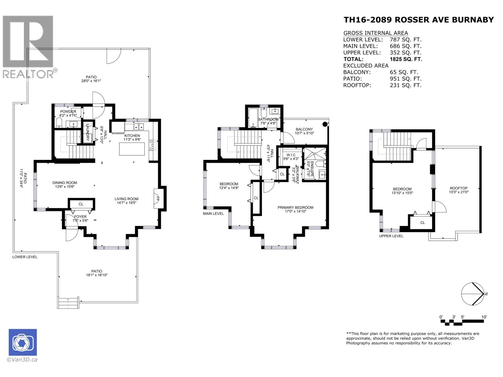 TH16 2089 ROSSER AVENUE, Burnaby