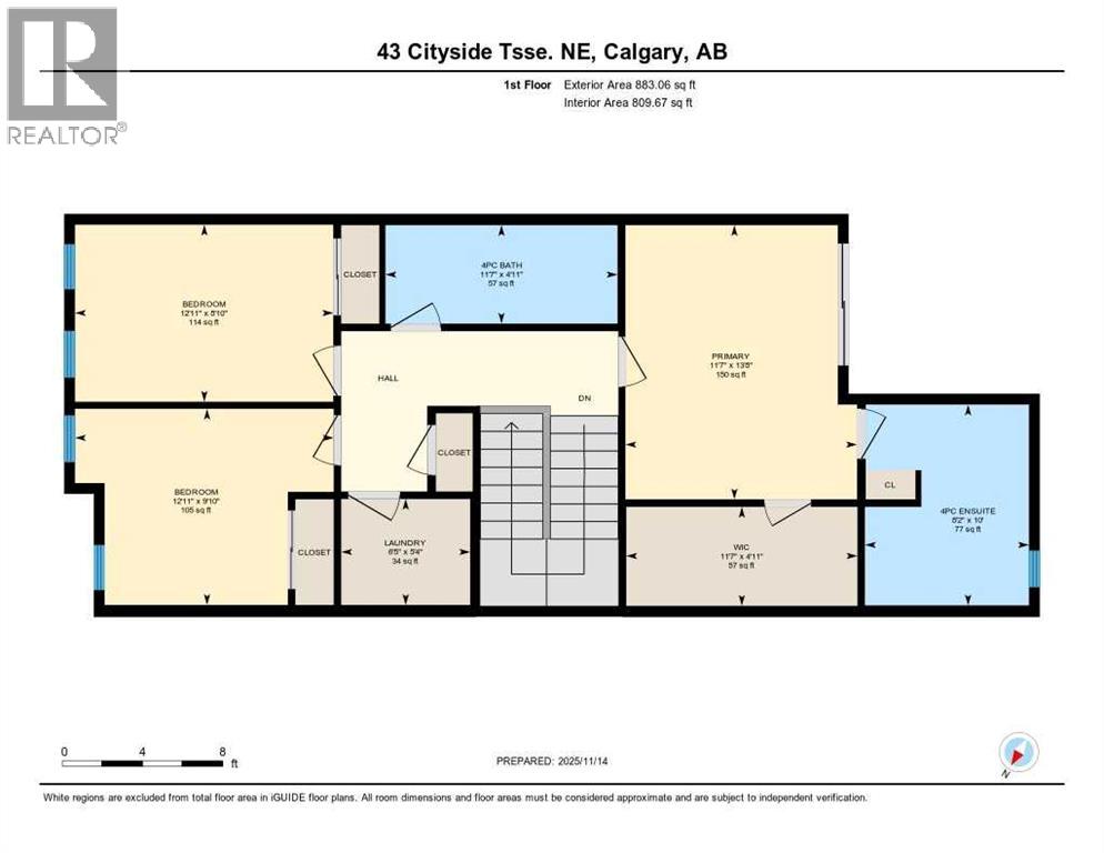 Single Family House for Sale in  Cityside Terrace NE Cityscape Calgary 