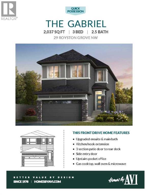 Single Family House for Sale in  Royston Grove NW Haskayne Calgary 