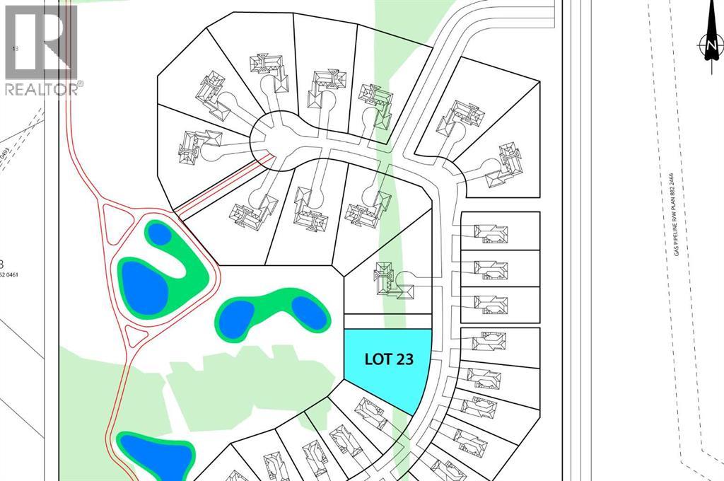 Vacant Land for Sale in  Slopeside Drive The Slopes Rural Lacombe County 