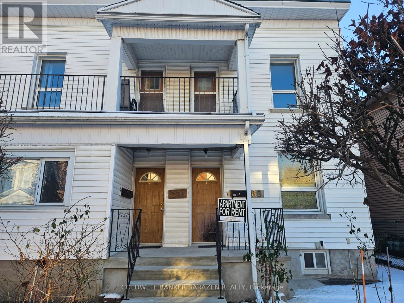 Unit is second floor right