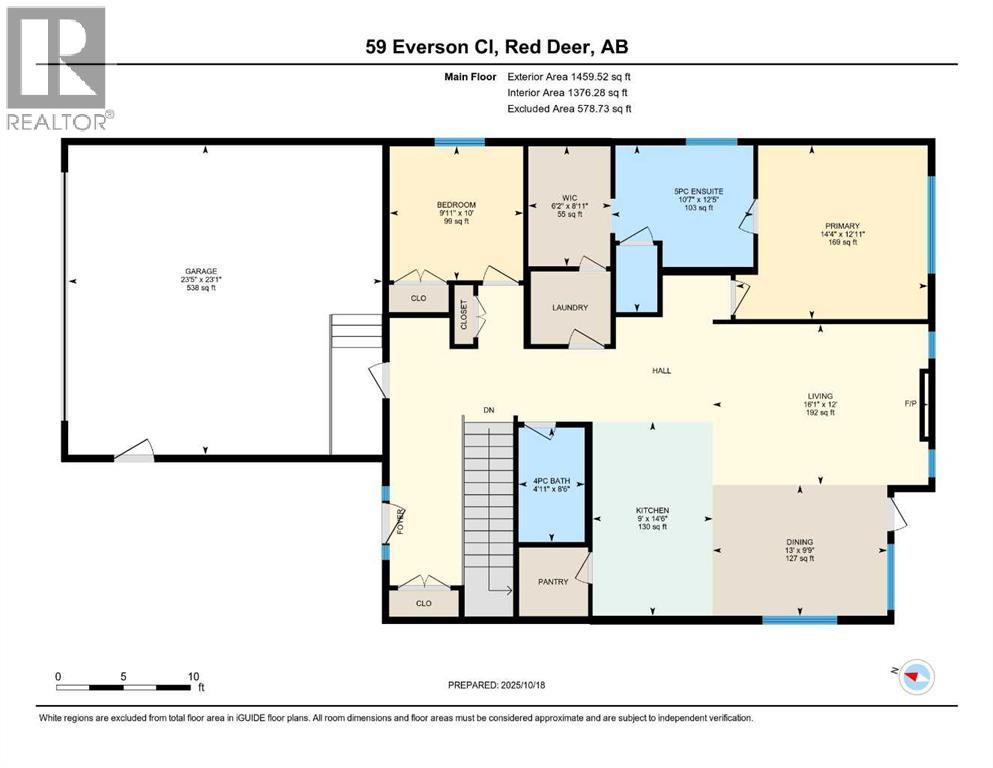 Single Family House Bungalow for Sale in  Everson Close Evergreen Red Deer 