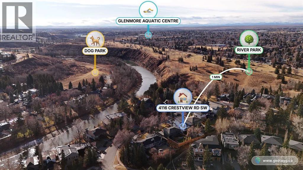 Single Family House for Sale in  Crestview Road SW Elbow Park Calgary 