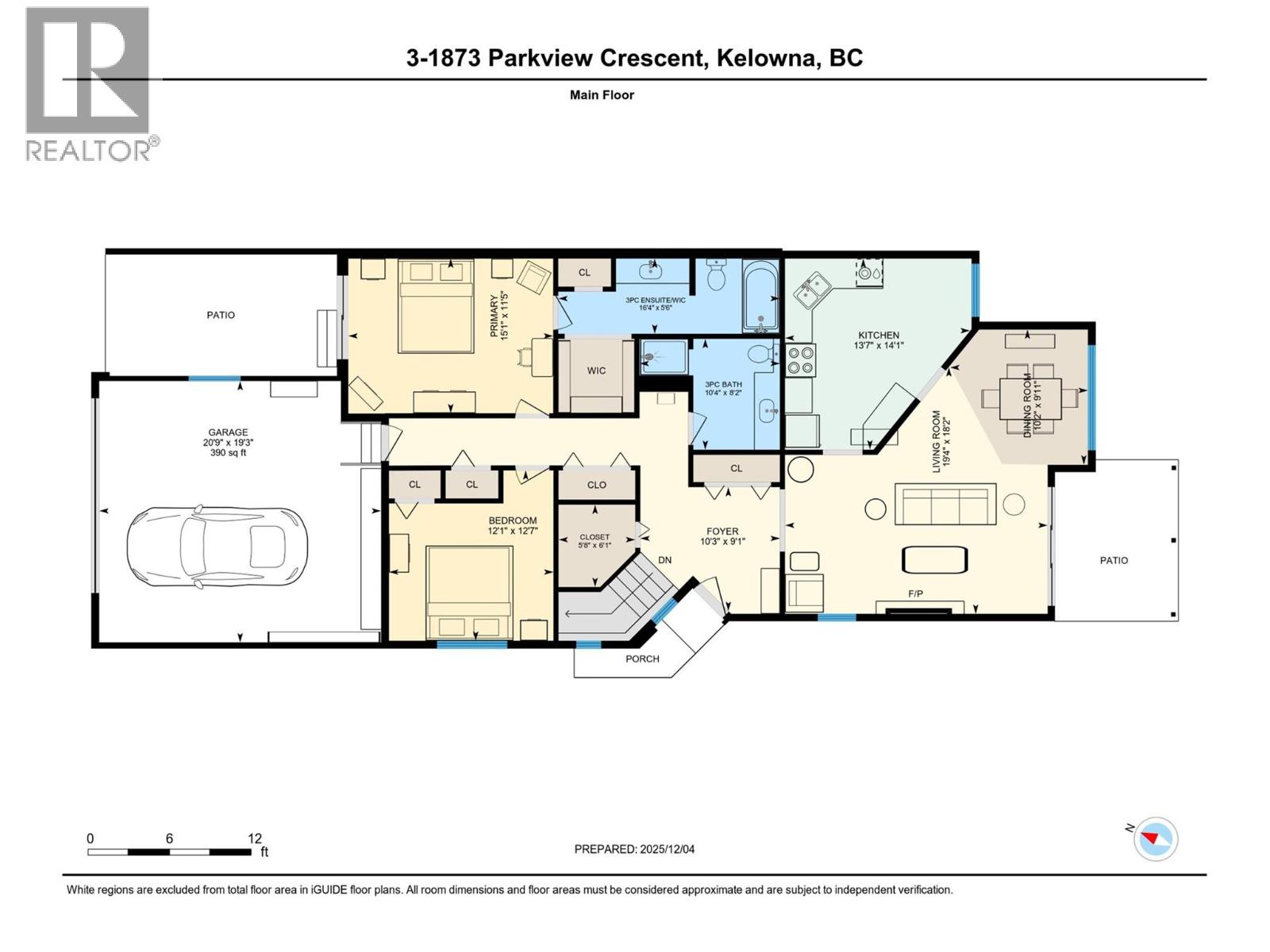 3 1873 Parkview Crescent, Kelowna