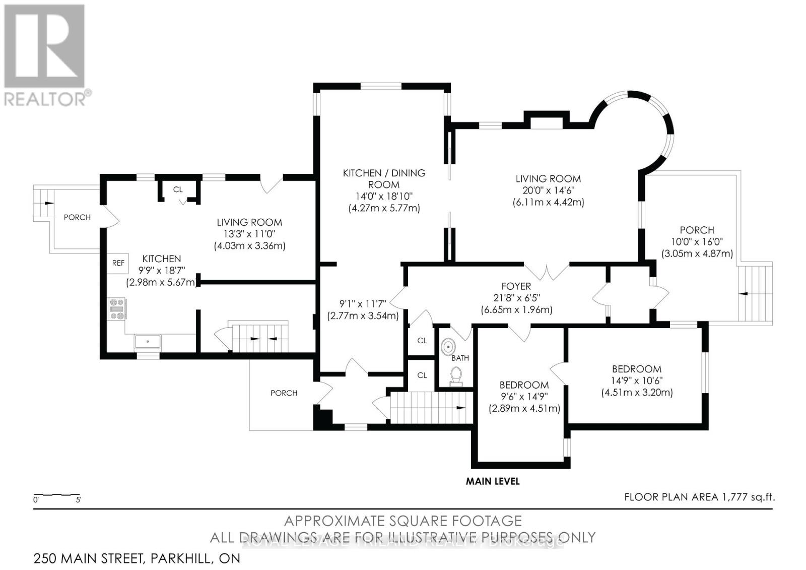 Retail for Sale in  MAIN STREET North Middlesex (Parkhill) 