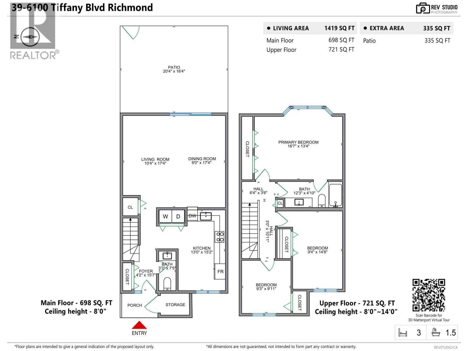 #39-6100 TIFFANY Boulevard, Richmond