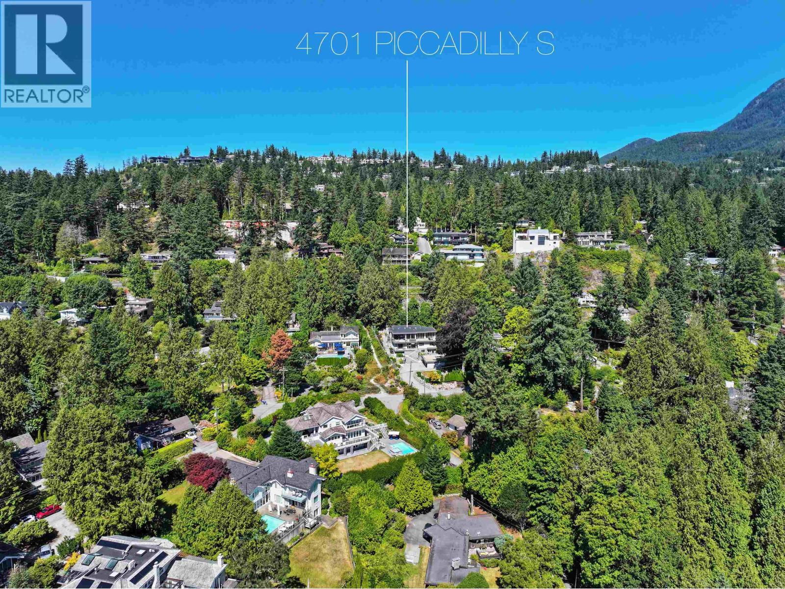 4701 PICCADILLY SOUTH ROAD, West Vancouver