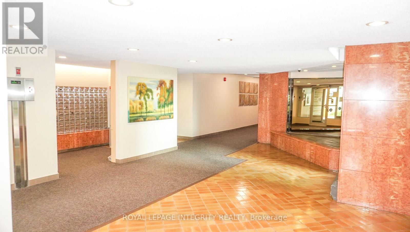 Lobby and Mail area