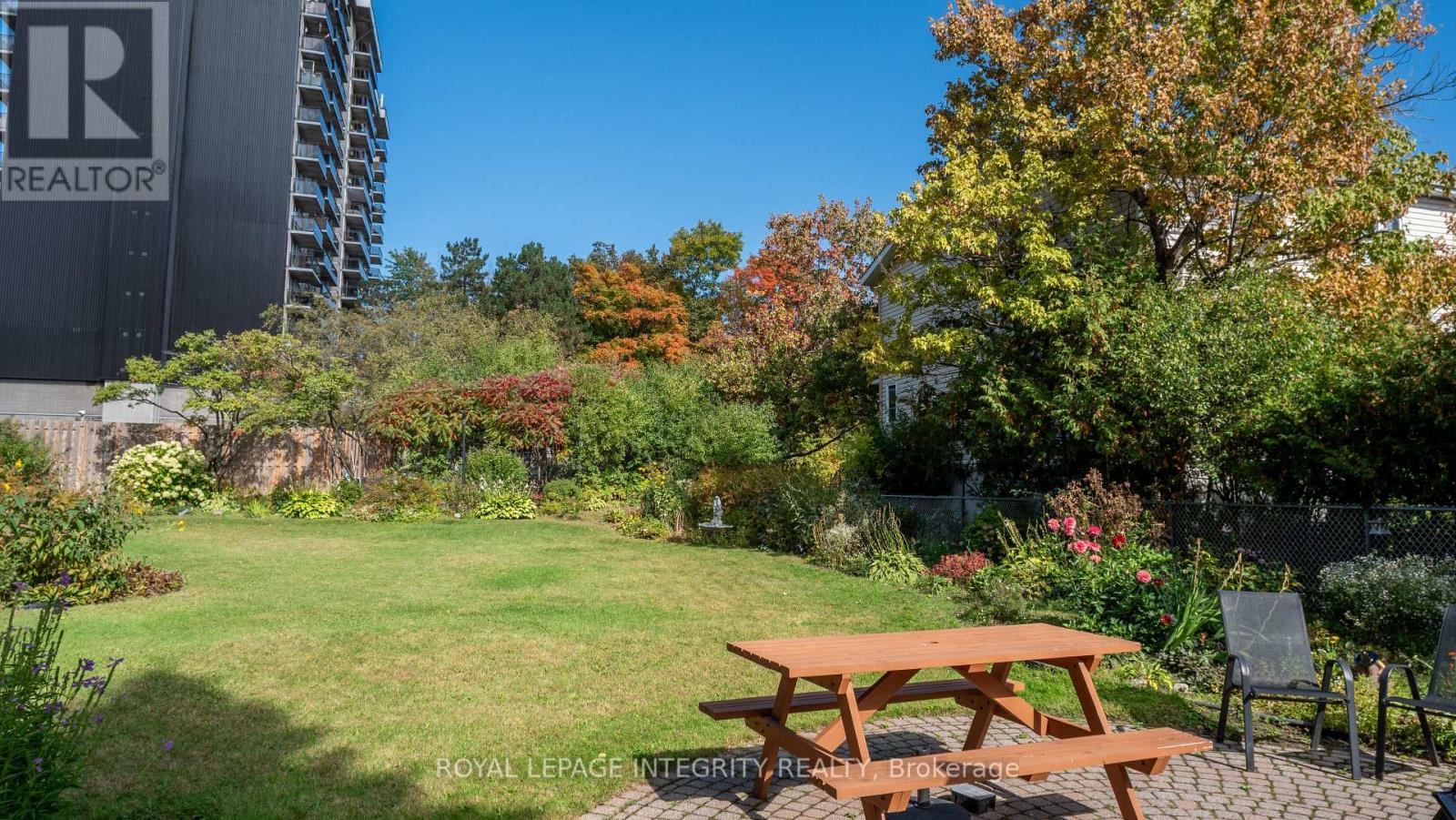 Garden area