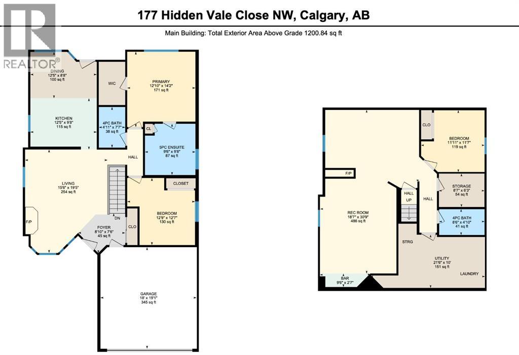 Single Family House Bungalow for Sale in  Hidden Vale Close NW Hidden Valley Calgary 