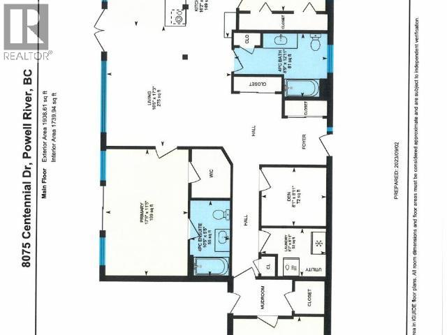 8075 CENTENNIAL DRIVE, Powell River