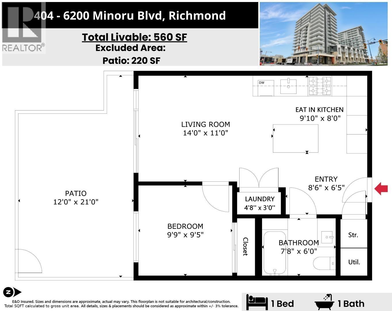 #404-6200 MINORU Boulevard, Richmond