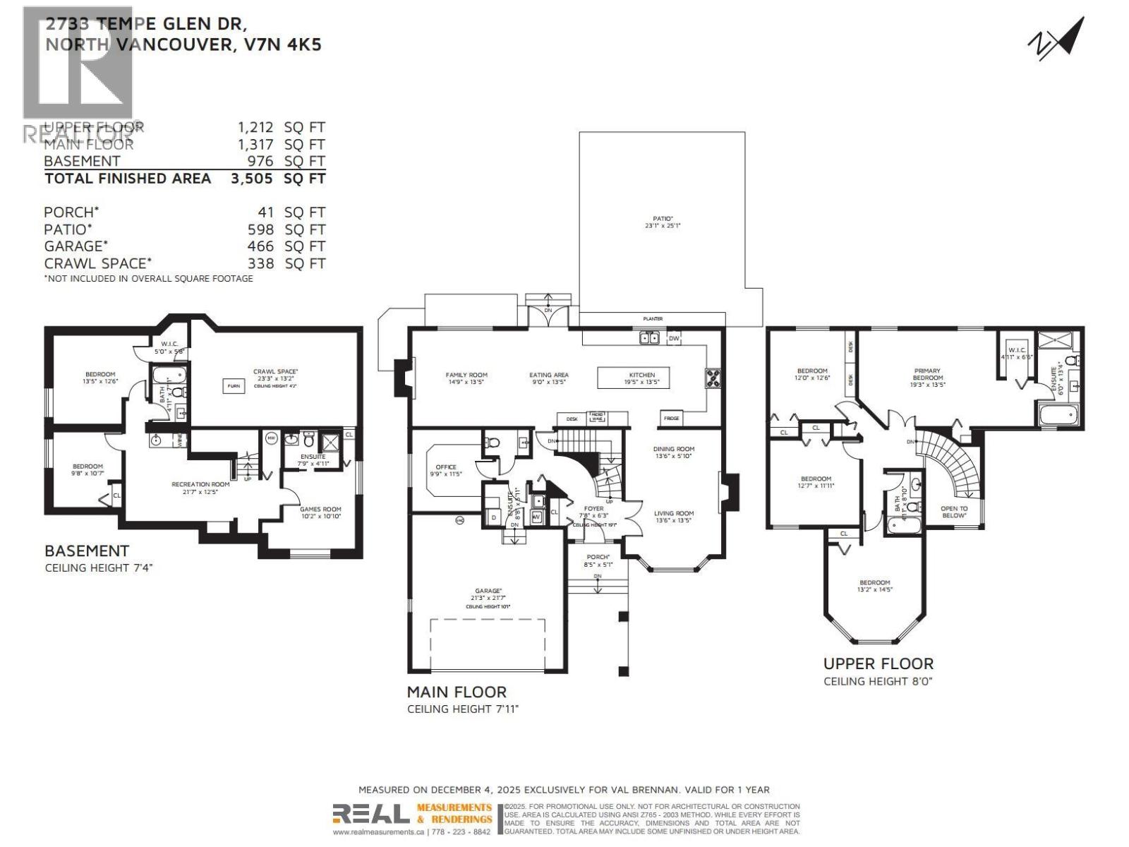 2733 TEMPE GLEN DRIVE, North Vancouver