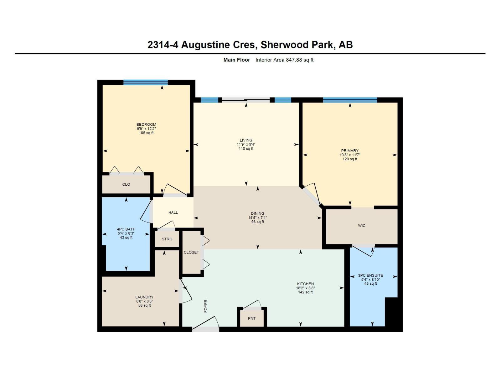 #2314 4 AUGUSTINE CR, Sherwood Park