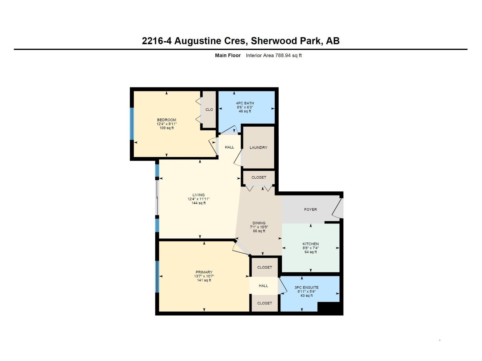 #2216 4 AUGUSTINE CR, Sherwood Park