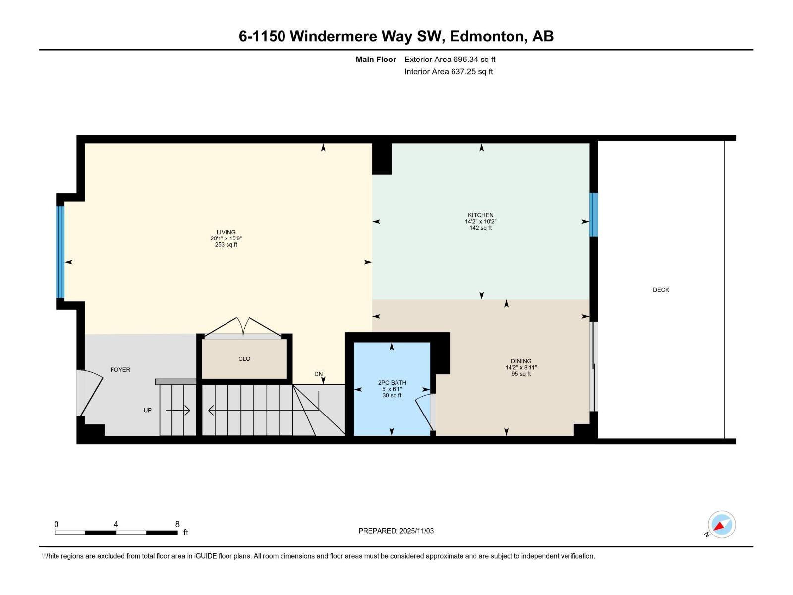 #6 1150 WINDEREMERE WY SW, Edmonton