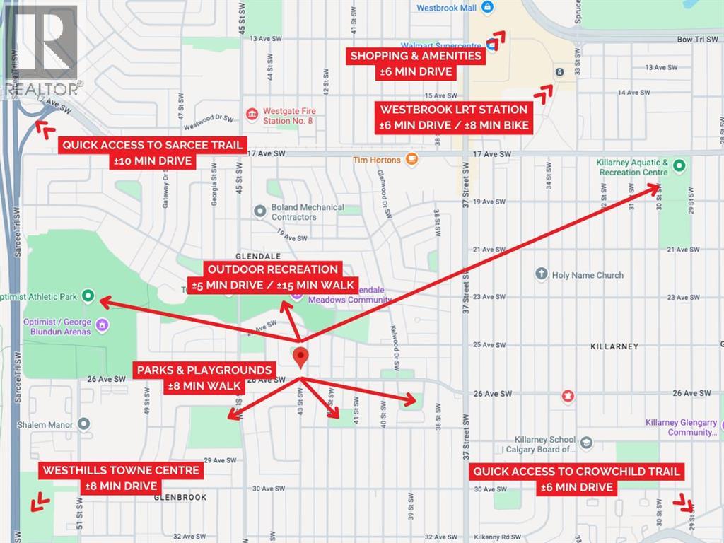 Single Family House for Sale in  Granville Street SW Glendale Calgary 