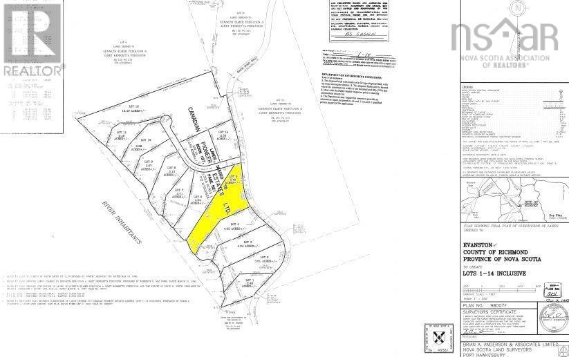 Vacant Land for Sale in Lot  Basin Road Evanston 